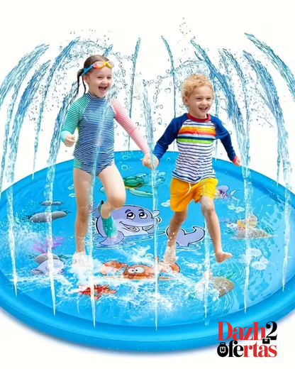 Piscina portátil Extra grande con piletas para niños y mascotas