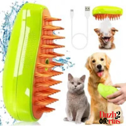 CEPILLO A VAPOR 3 EN 1 PARA MASCOTAS