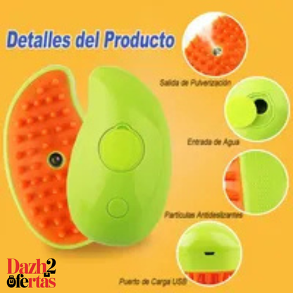 CEPILLO A VAPOR 3 EN 1 PARA MASCOTAS