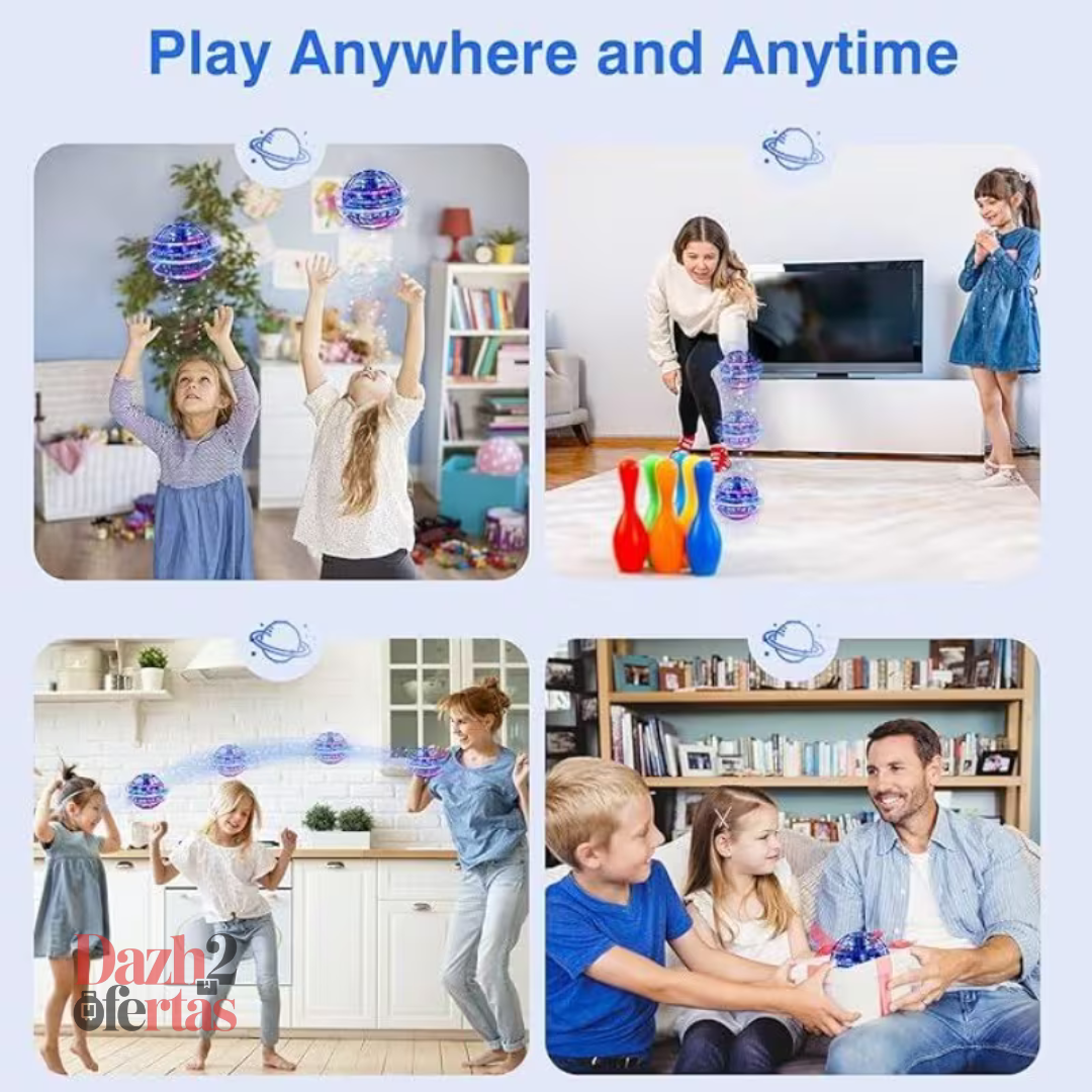 Pelota Voladora con luces Pro Magic 360°