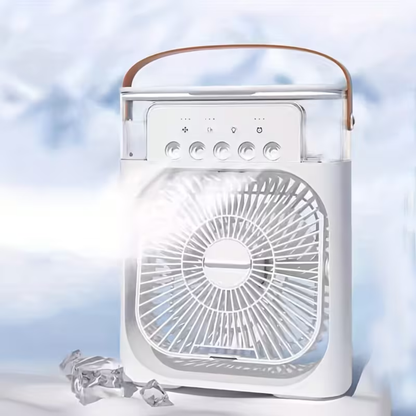 Ventilador Humidificador Portátil 3 en 1