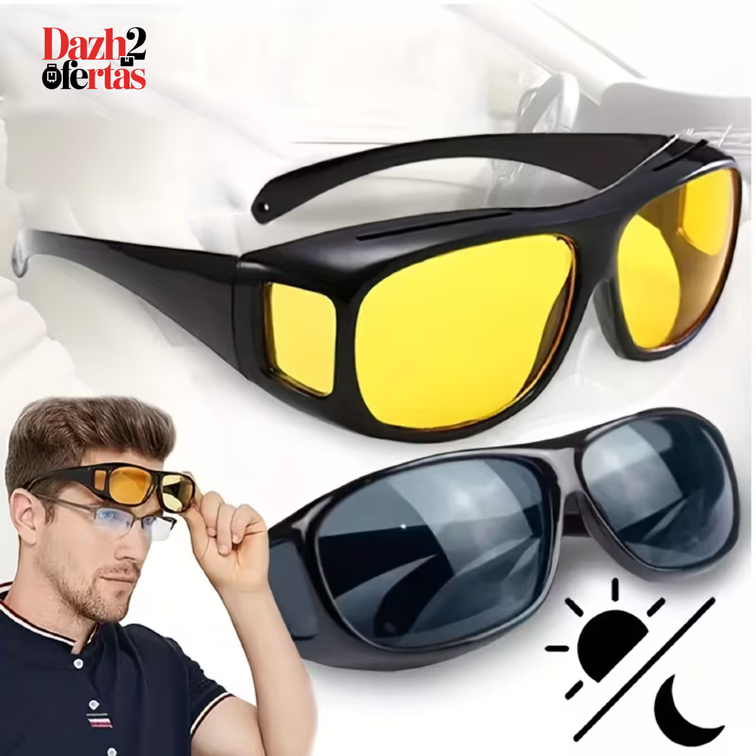 LENTES HD PARA MANEJAR DE DÍA Y DE NOCHE